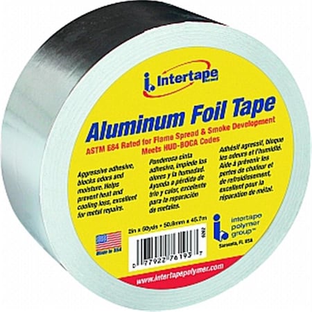 Intertape 99605 2 in x 50 Yard Aluminum Foil Tape 077922761937